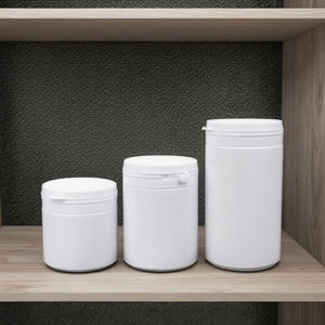 Frasco de PET con Tapa Antideslizante y a Prueba de Niños, Botella de Plástico Portátil a Prueba de Humedad para Pastillas - Product Image 4