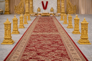 Décoration de mandap de mariage traditionnel du sud de l'Inde, nouvelle arrivée aux États-Unis, taille et forme personnalisables, léger, prix d'usine DST EXPORTS, vente - Product Image 4