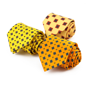 Corbatas de Seda Estampadas al por Mayor de Fábrica, Corbatas Personalizadas para Hombre, Juego de Corbatas con Diseños Geométricos y Florales para Regalo - Product Image 2