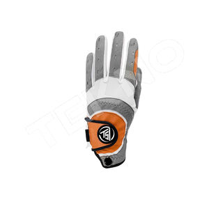 Calidad Suave Transpirable Cabretta Cuero Piel de oveja Pro Mano izquierda Mano derecha Guantes de Golf por - Product Image 4