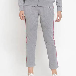 Low Moq Custom Design Women <b>Tracksuits</b> Outdoor Use Women Clothing Solid Color <b>Plain</b> <b>Tracksuit</b> - Product Image 5