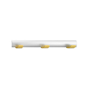 APPENDINO ADESIVO INOFIX 3 POSTI COLORE GIALLO - Product Image 1