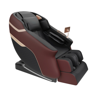 Sale 40% OEM ODM Smart 4D Massage Chair PU Leather Classic Style Full Body Best Massage Chair with Timing Control Foot <b>Massager</b> - Product Image 2