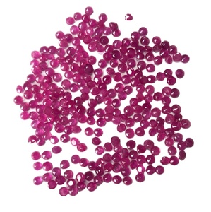 Gemme Vivaaz 100% <span class=keywords><strong>pietra</strong></span> <span class=keywords><strong>preziosa</strong></span> naturale rubino 3.5mm rosso sfaccettato sfaccettato ha certificato la <span class=keywords><strong>pietra</strong></span> <span class=keywords><strong>preziosa</strong></span> per la produzione di gioielli trattati termicamente - Product Image 4