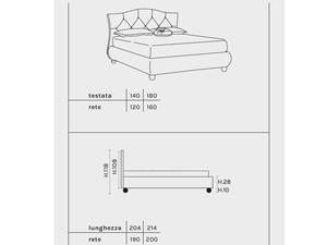 Tête de lit double capitonnée italienne élégante avec rangement, charme classique rencontre le confort moderne, finition en tissu doux pour un intérieur chaleureux - Product Image 3