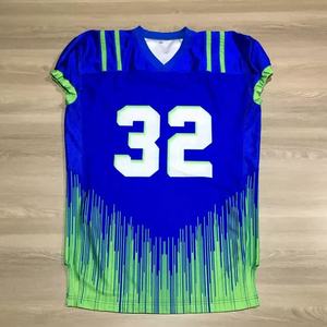 Kit de camiseta de fútbol americano para hombre de alta calidad, logotipo personalizado, nuevo modelo, camiseta de entrenamiento en talla XL, Camiseta deportiva - Product Image 2