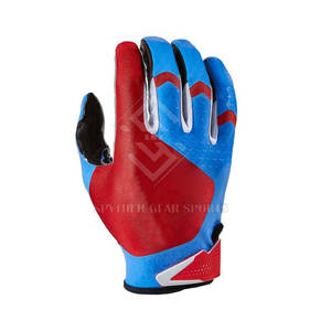 Gants de football américain professionnels SPYTHER GEAR SPORTS - Couleurs et logo personnalisés, haute qualité, nouveau design 2025 - Product Image 3