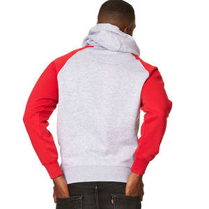Jersey de algodón 100% para hombre Sudadera con capucha de manga raglán con forro polar al por mayor E - Product Image 6