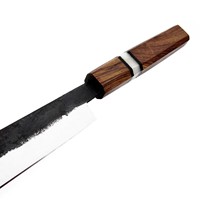 Couteau professionnel BIOLEX INSTRUMENTS, industriel, fait main, en acier au carbone, pour la pêche, le filetage des os, le chef, le boucher, avec étui, de haute qualité
