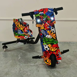 High Quality 36v Electric Drift <strong>Kart</strong> 250W Drift Trike Kids 3 Wheel 360 Drifting Scooter Durable Equipped with Shock Absorbers - Product Image 4