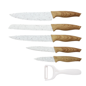 Juego de Cuchillos de Cocina Hechos a Mano, Juego de 4 Piezas para Chef, Acero Inoxidable, Ambidiestro, para Deshuesar, Cortar, Filetear y Picar - Product Image 5