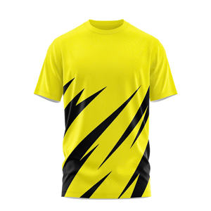 Camiseta atlética OEM para hombre, Camiseta deportiva de poliéster de secado rápido que absorbe la humedad, fábrica de Vietnam - Product Image 5