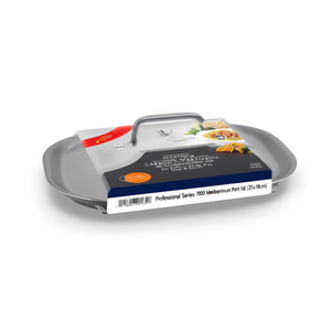 Professional Series 7000 Natural Silver 7041 25 PROFESSIONAL SERIES 7000 Aluminum <b>Pot</b> <b>Lid</b> (25x18cm) for Soup & Stock <b>Pots</b> - Product Image 3