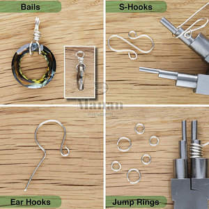 High Quality Durable Stainless Steel Bail Making Pliers Jewelry <b>Crafting</b> Professional Tool MANAN INSTRUMENTS Customized Weight - Product Image 5