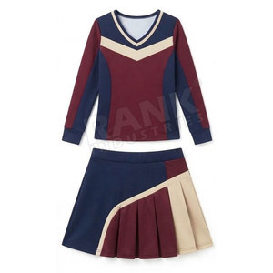 Vêtements de sport sur mesure, couleur OEM, vêtements de cheerleading pour femmes, manches longues, qualité supérieure, vêtements de sport personnalisés - Product Image 2
