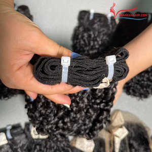 Meilleure vente 100% extensions de cheveux humains bruts Steam Pixie Curls prix de gros cheveux vietnamiens super doublement étirés - Product Image 6