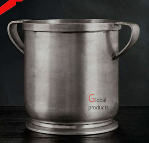 ตู้แช่ไวน์โลหะทรงกลมสีเงินพร้อมขาตั้งสำหรับบาร์และงานเลี้ยงดีไซน์แฟนซี - Product Image 2