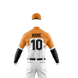 Conjunto de ropa deportiva transpirable, uniforme de Béisbol Juvenil con logotipo personalizado en tamaños personalizados para ropa de equipo - Product Image 5