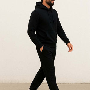 Chándal Informal de Algodón 100% Suave para Hombre, con Capucha, Cintura Elástica, Corte Regular, para Uso Diario y Estilo de Vida - Product Image 6