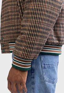 New Retro Shoulder Patch Design <b>Mens</b> Patchwork <b>Thick</b> <b>Fleece</b> Lined Baseball Varsity Jacket Winter Warm Outwear Jackets Coats - Product Image 5