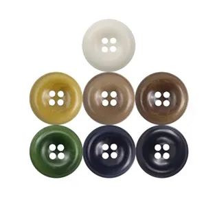 Botón de Cuerno de Búfalo Natural para Prendas de Lujo Ecológicas, Botón de Cuerno de Búfalo de Alta Gama para Diseñadores de Moda de CRAFT ZONE EXPORT - Product Image 1