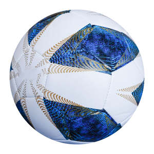 KHASON Model 6552 Direct Manufacturer's High Quality Custom Sport <b>Training</b> <b>Balls</b> Size 5 Soccer Footballs PU Stitched Leather PVC - Product Image 1