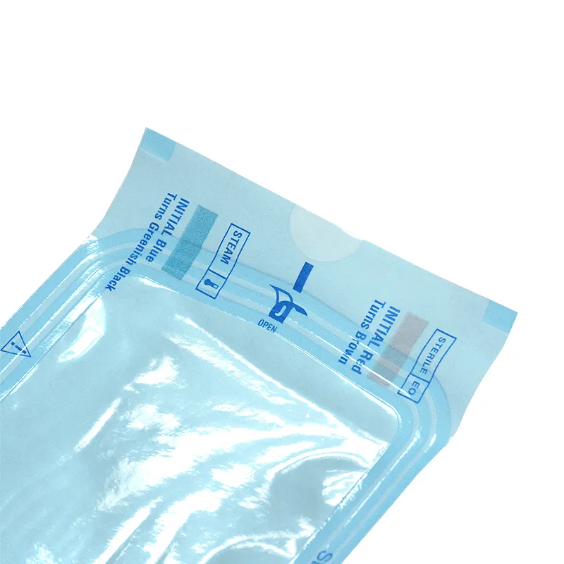 Medical Sterilization Gusseted Pouch Roll Autoclave Sterile CE Certificate for Disinfecting Tools Packaging Pouch