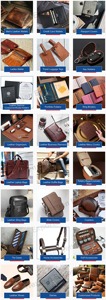 Nueva Llegada de Bolsas de Cosméticos de Cuero Genuino Ecológico de la Mejor Calidad, Ligeras, con Cierre, Precios Competitivos, de la India - Product Image 5