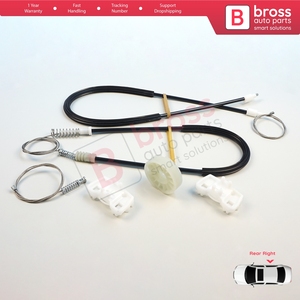Kit de réparation de lève-vitre électrique BWR540, porte arrière droite pour Sharan MK1 7M Alhambra 7M 7V 1995-2010 Galaxy MK1 1995-2006 7M08394 - Product Image 4