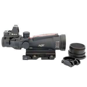 Mira Táctica Profesional de Metal 3.5x35 con Retícula de Herradura Roja Iluminada con Fibra Óptica, Montaje QD Killflash, Resistente a Impactos, Venta al Por Mayor - Product Image 4