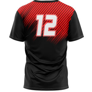 Camisetas de sublimación de diseño personalizado, unisex, transpirables, de secado rápido, ideales para transferencia de calor y uso en eventos. - Product Image 2