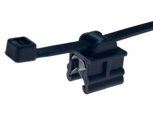 4.8x300mm đen UV bảo vệ Nylon 66 quan hệ cáp cạnh Clip ec4a ec5 EC9 ec10 ec19 ec20 ec22 ec23 ec24 Clip - Product Image 4