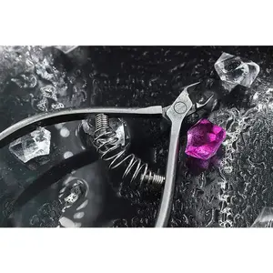 La mejor calidad con pinzas para cutículas de acero inoxidable de cabeza pequeña en diferentes diseños - Product Image 6