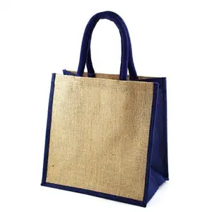 Cheap Price Custom Logo Printed Promotion Linen Hessian Tote Bag Foldable Reusable Jute Custom Large Beach Bag Shopping Bag