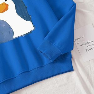 Hot Selling Women Oversized <b>Mock</b> Neck 100% Cotton Drop Shoulder <b>Turtleneck</b> Custom Made Logo Printing OEM Service - Product Image 3