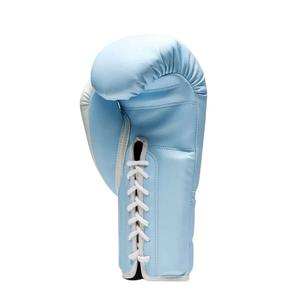 Guantes de Boxeo Fly Super Lace Pro X Azul Cielo para Entrenamiento y Combate, Diseño Personalizado, Guantes de Boxeo de Competición Fly - Product Image 3