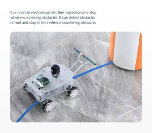 STM32 Intelligent Car Line Patrol Obstacle Avoidance L150 LiDAR Kit CCD Tracking APP Télécommande pour suivre la roue de blé - Product Image 5