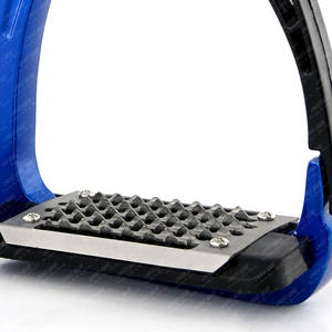 Estribos de seguridad para montar a caballo, estribos ecuestres, protección antideslizante para el tobillo, estribo de alivio inferior para pies equinos - Product Image 3