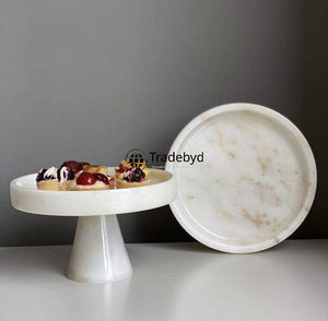 Luxury Designer <b>Resin</b> Cake Stand for Cupcake Pastry Dessert Presentation Party Wedding Home Table Decoration Tradebyd - Product Image 2