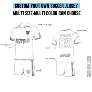 ชุดเสื้อฟุตบอลและกางเกงขาสั้นสำหรับผู้ใหญ่ชุดทีมพิมพ์ซับลิเมชันชุดสโมสร - Product Image 2