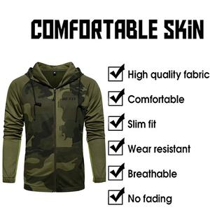 Men's Sweatsuit 2 Piece Hoodie Tracksuit Casual Camo Print Tracksuit for Men - Product Image 3