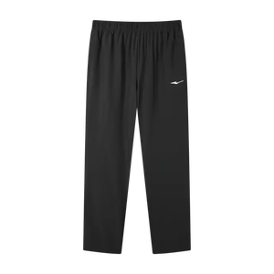 Pantalón Deportivo ERKE para Hombre, Micro Twill, Poliéster, Negro, 11226202129-002, Corte Recto - Product Image 1