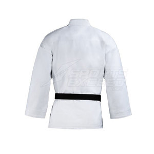 Uniforme de Karate de Manga Larga para Adultos, Ropa Deportiva de Alta Calidad, 100% Algodón, Tela de 220g, Logotipo Personalizado, para Todas las Temporadas - Product Image 4