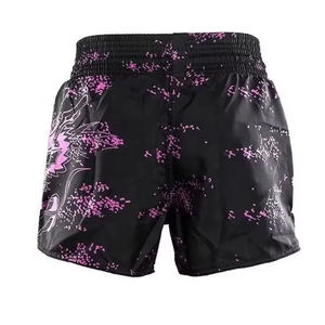 Boxe Sublimation MMA Shorts pour Hommes Imprimer Muay Thai Shorts Fight Training Boxe Sublimation MMA Shorts - Product Image 2