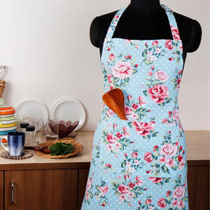 New Arrival Customized Pattern Adjustable Cotton Cooking Kitchen <b>Apron</b> with Custom Private Logo - Product Image 1