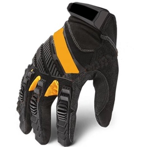 Les gants de travail en cuir synthétique offrent une protection métacarpienne étendue et une protection flexible contre les chocs des doigts - Product Image 3