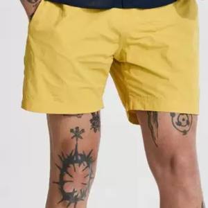 กางเกงขาสั้นสำหรับผู้ชายกางเกงชายหาดกางเกงว่ายน้ำขาสั้นสำหรับผู้ชายกางเกงว่ายน้ำเล่นกีฬาไม่มีลายพิมพ์โลโก้ออกแบบได้ตามต้องการ - Product Image 6