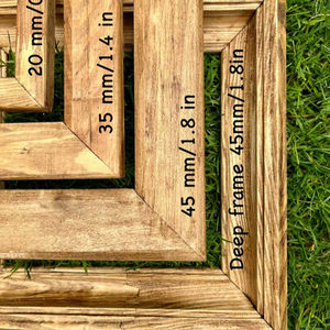 Diy Wooden Photo <b>Frame</b> Minimalist display Handmade PDF Guide Downloadable Step By Step Image Available - Product Image 2