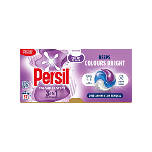 Persil Power Caps Formule anti-taches avancée Dosettes de détergent à lessive solides pré-mesurées pour un nettoyage hygiénique en profondeur - Product Image 2