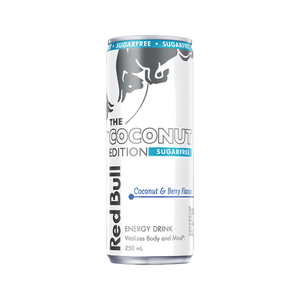 Boisson énergisante Red Bull Coconut Edition Coconut Berry, 12 floz, 4 canettes Revitaliser, recharger et rester actif-Multipack Can - Product Image 1